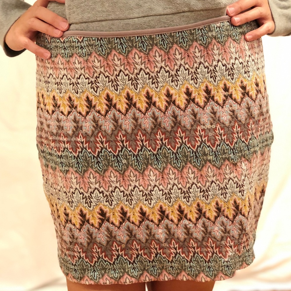 New Express sequined mini skirt